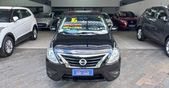 NISSAN VERSA 1.6 16V FLEX SL 4P MANUAL NISSAN VERSA 1.6 16V FLEX SL 4P MANUAL